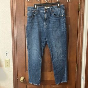 Madewell Crop Boyfriend Jean